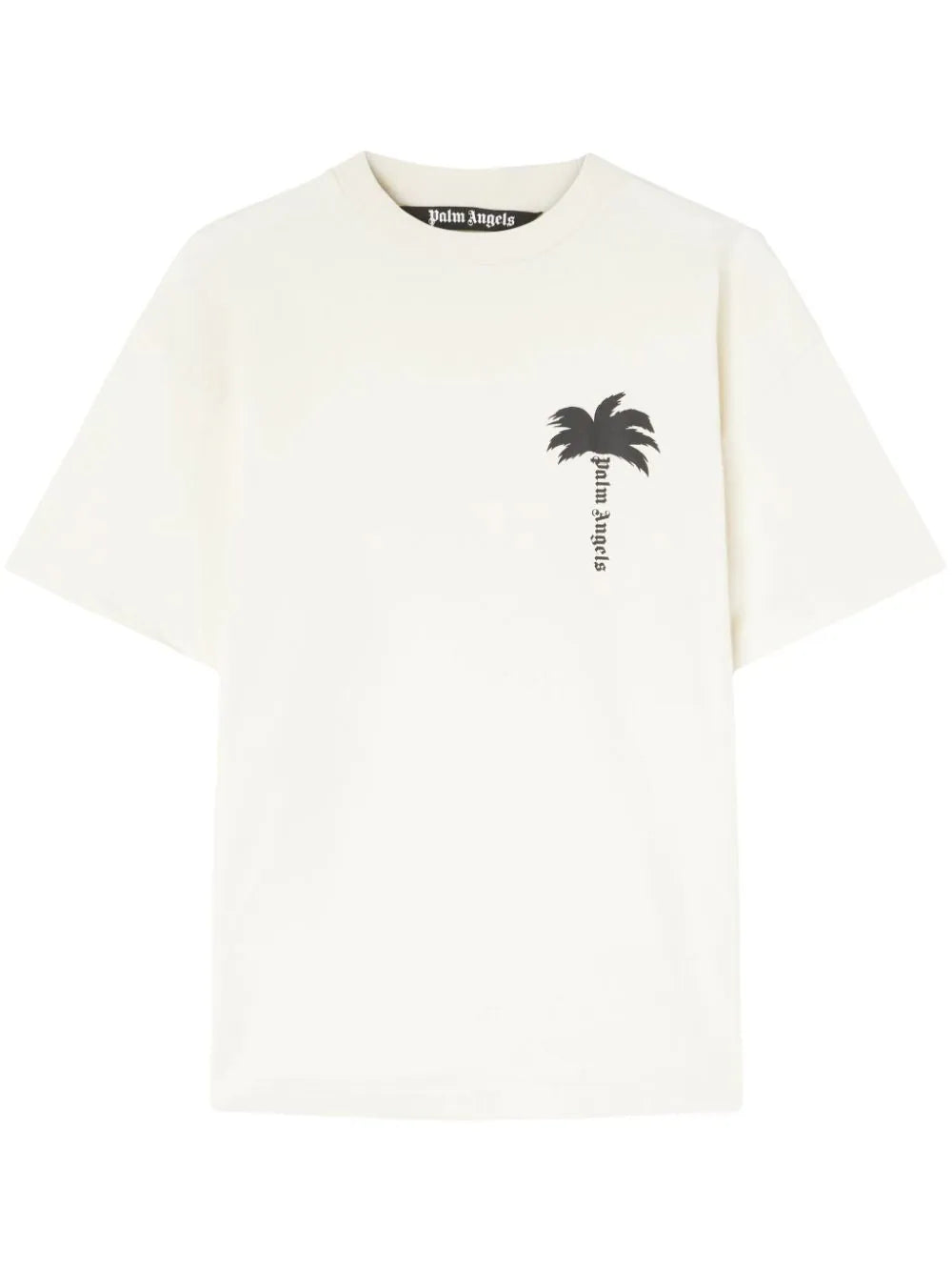 Buy T-shirts Palm Angels logo-print cotton T-shirt (PMAA072S23JER0010384)