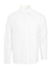 WHITE LONG SLEEVE SHIRT