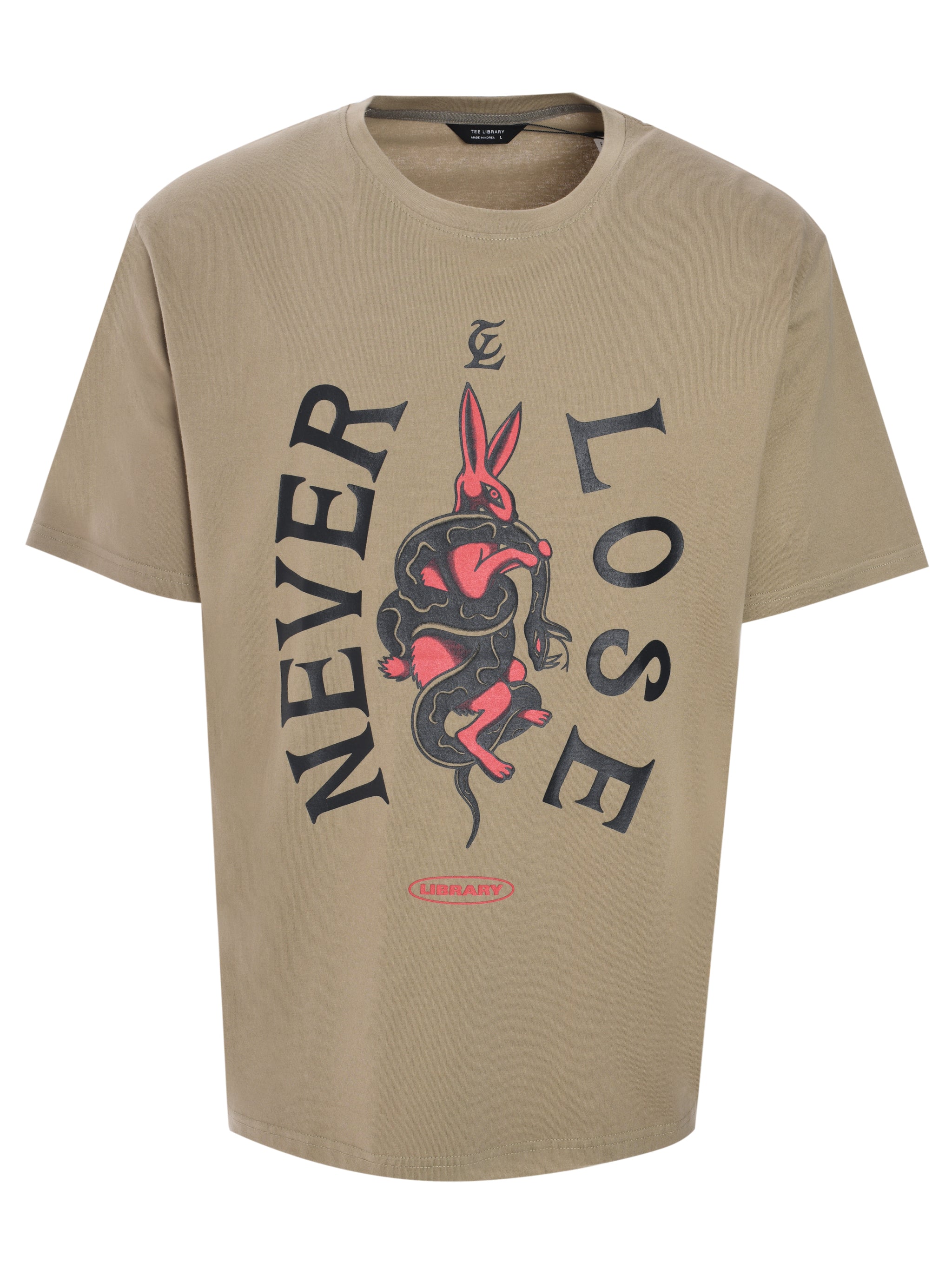 NEVER LOSE BASIC TEE