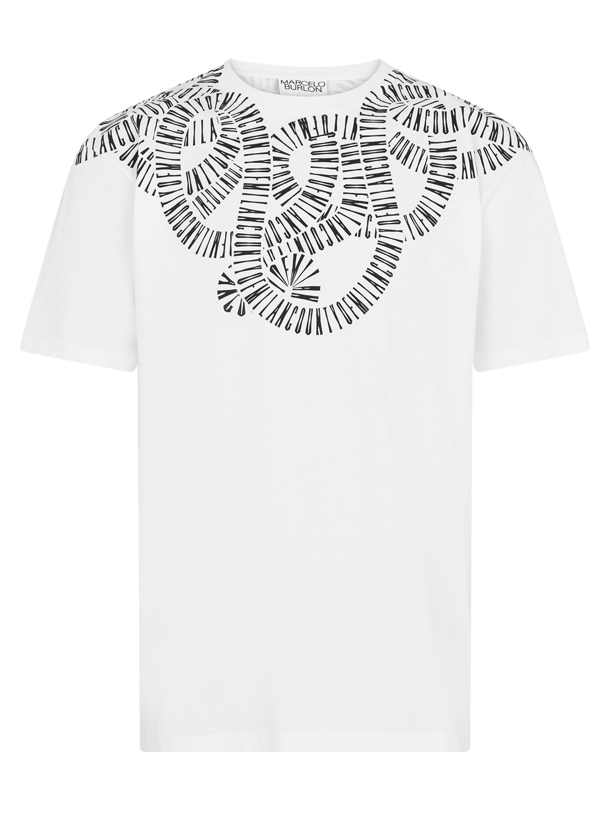 SNAKE WINGS BASIC T-SHIRT WHITE BLACK