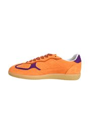 RIFE ORANGE LEATHER SNEAKERS Height (cm) 2