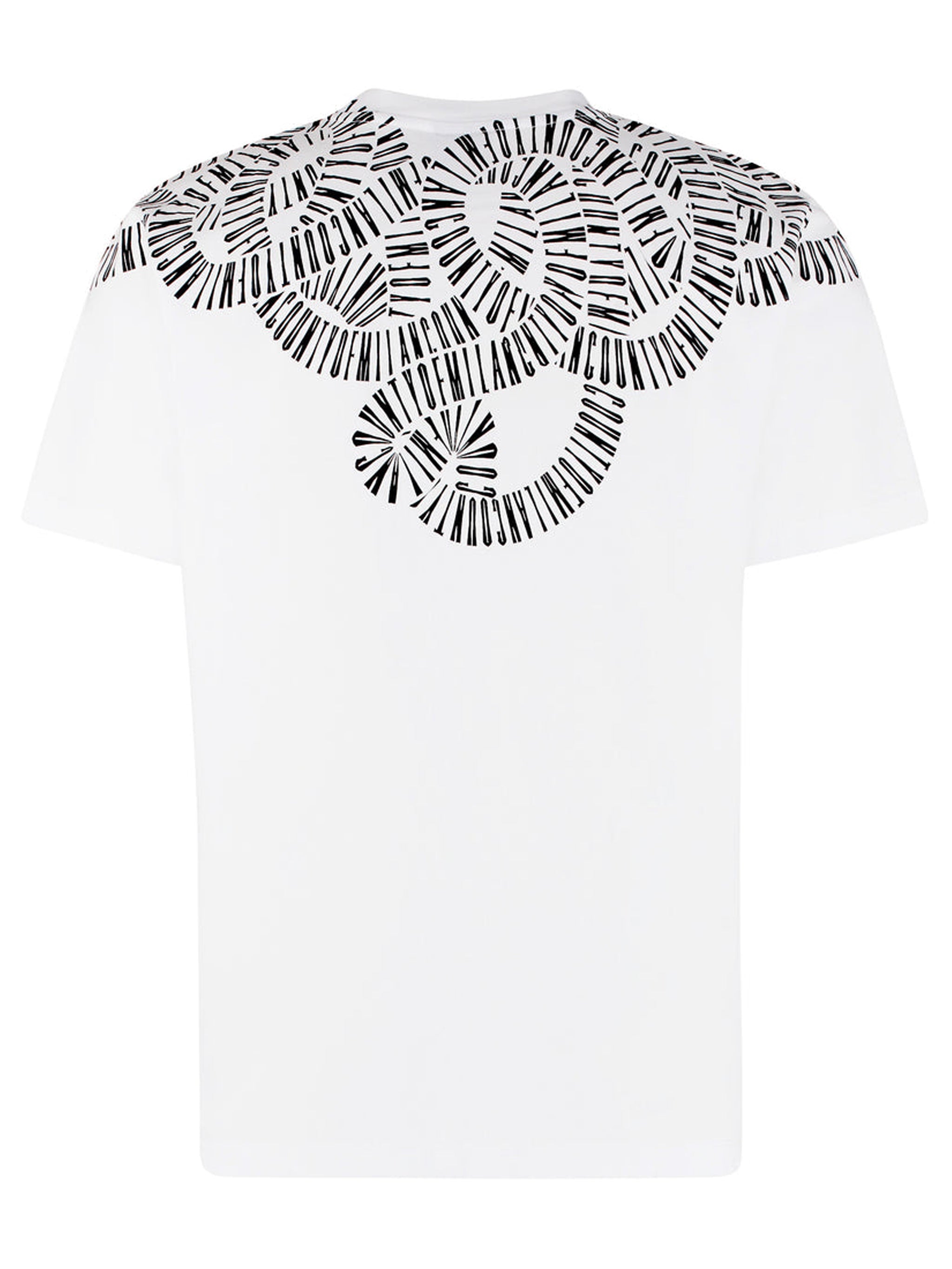 SNAKE WINGS BASIC T-SHIRT WHITE BLACK