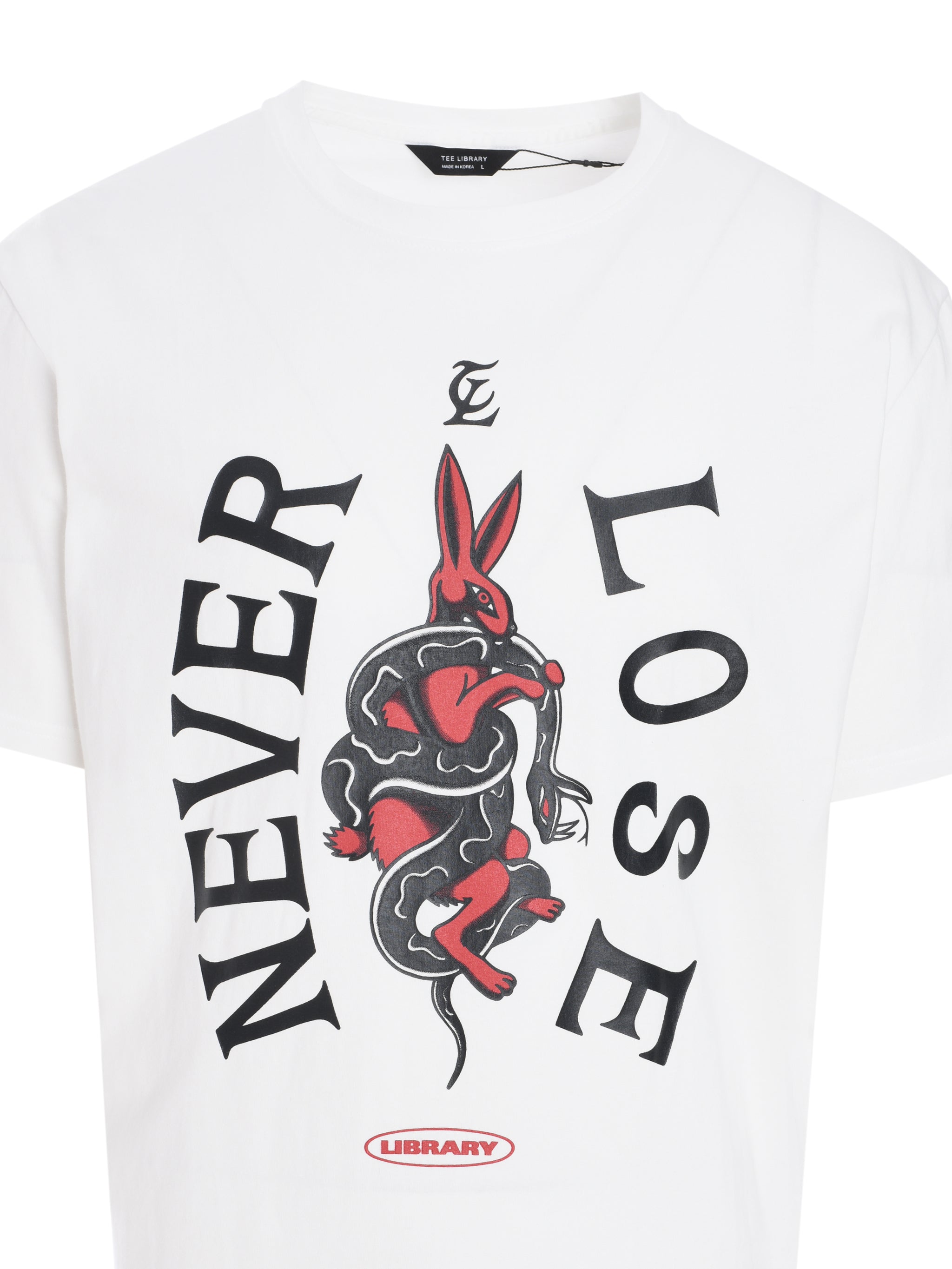 NEVER LOSE BASIC TEE