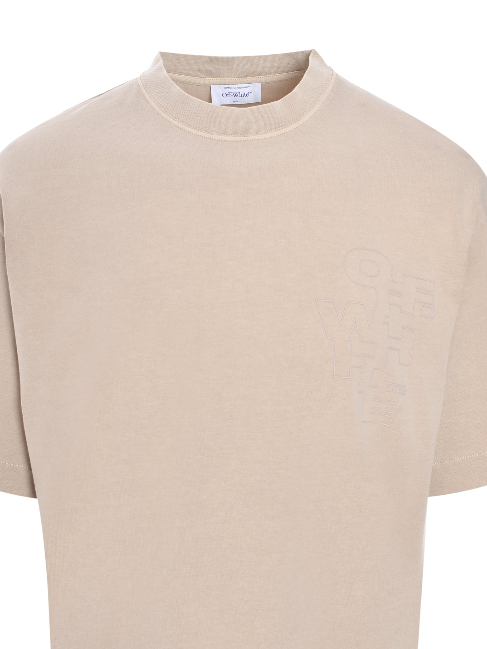 OUTLINE ARROW SKATE S/S TEE BROWN RICE -