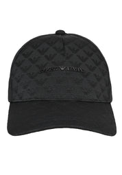 Emporio Armani logo print cap