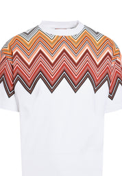 Missoni Macro Zig Zag Print T-shirt