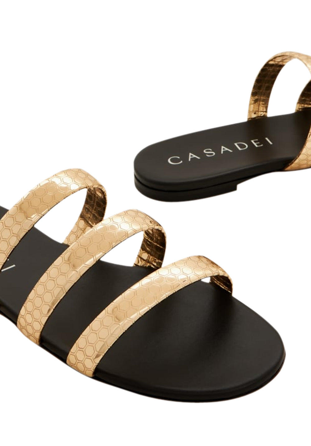 CASADEI Atomium Flat Sandals