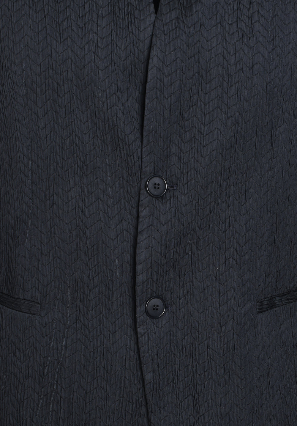 Giorgio Armani textured-finish single-breasted blazer