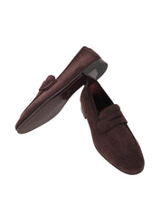 BROWN STONE SUEDE FLANEUR