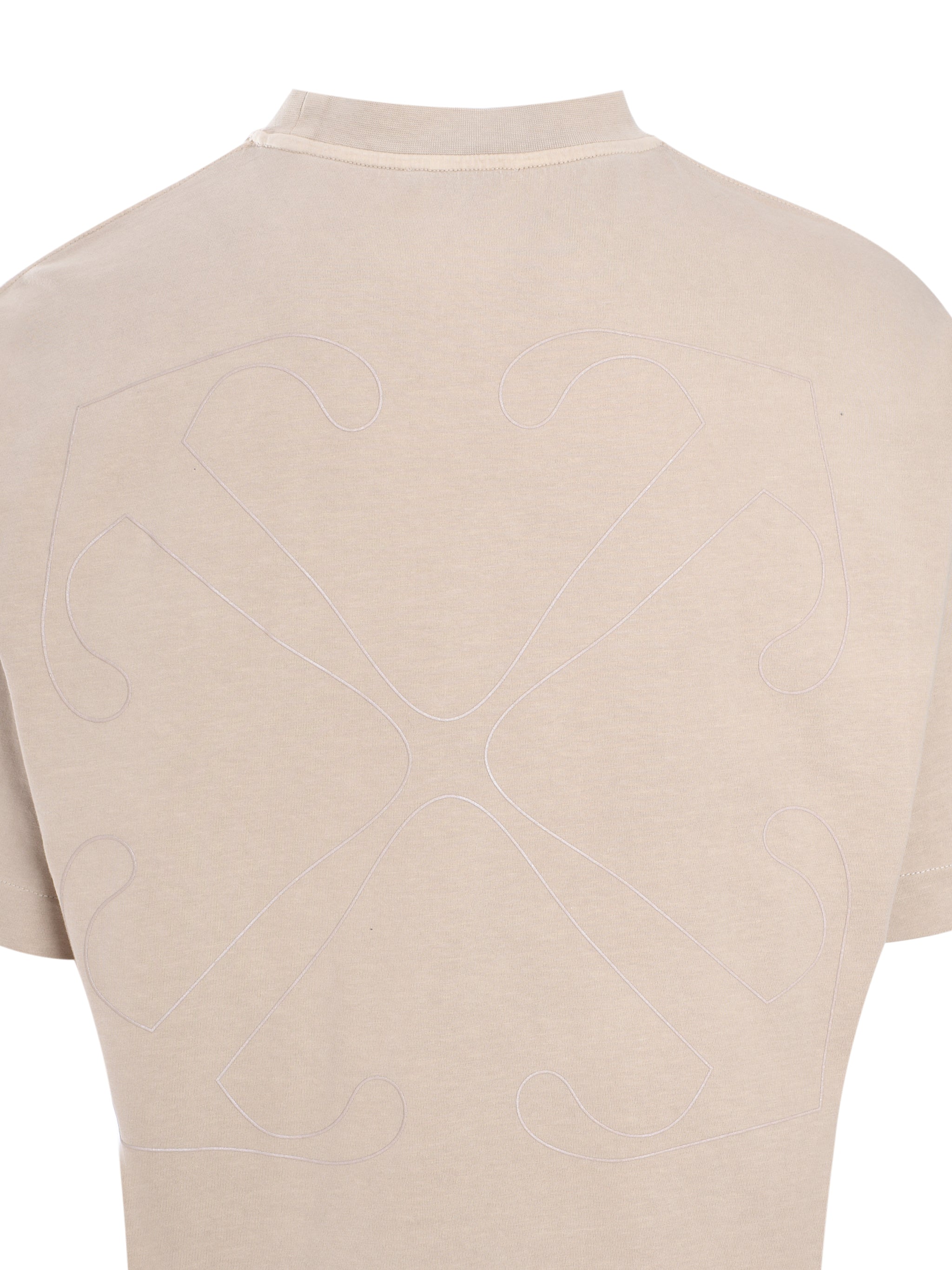 OUTLINE ARROW SKATE S/S TEE BROWN RICE -