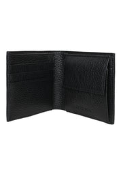 EMPORIO ARMANI MEN'S TUMBLED LEATHER WALLET