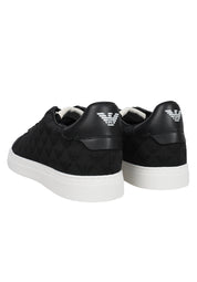 Emporio Armani quilted low-top sneakers