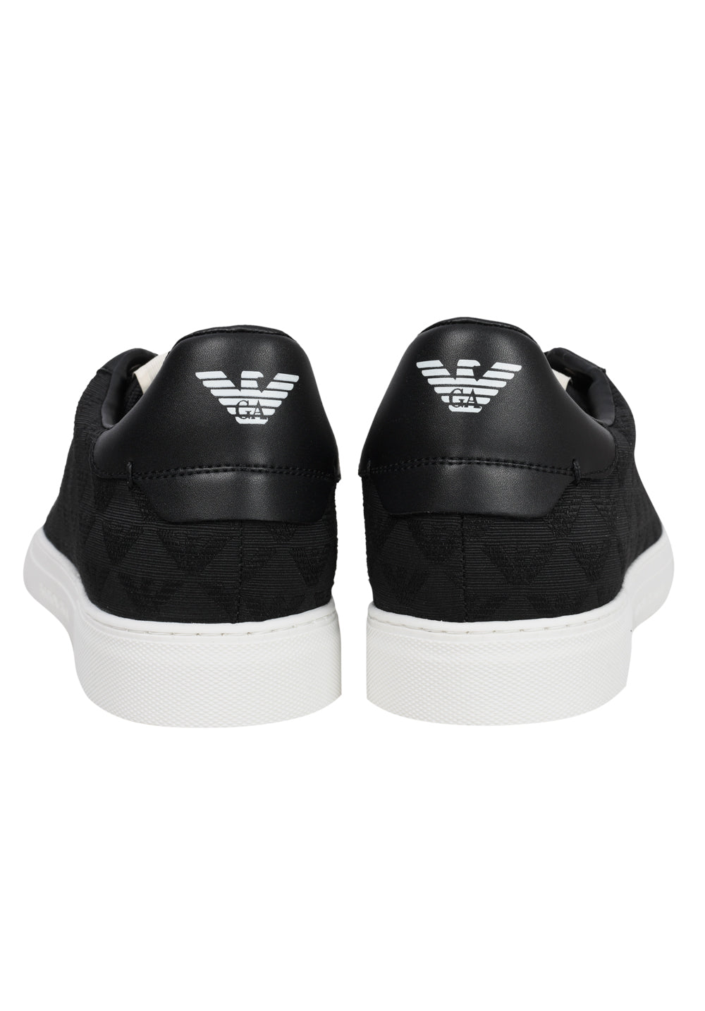 Emporio Armani quilted low-top sneakers