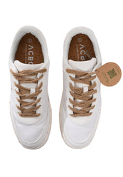 ACBC SHEH HEMP SNEAKERS - EVERGREEN HEMP 200 WHITE