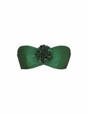 WAVERLY FLOWER BANDEAU BRA