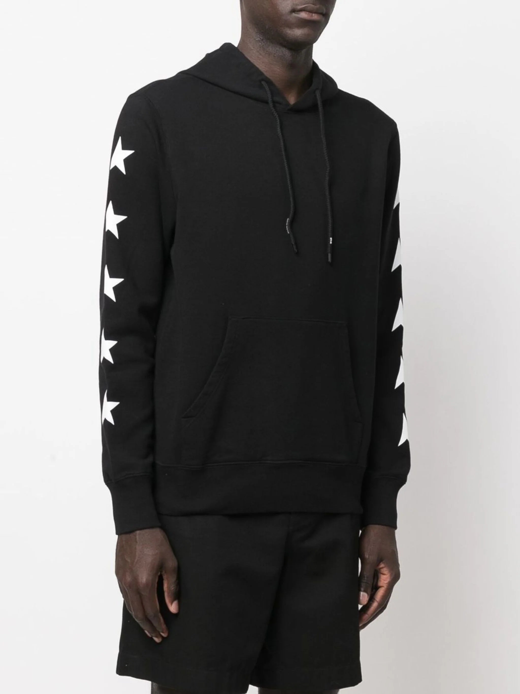 STAR/ M'S REGULAR HOODIE ALIGHIERO/ MULTI STAR BIG BACK/BLACKBOARD