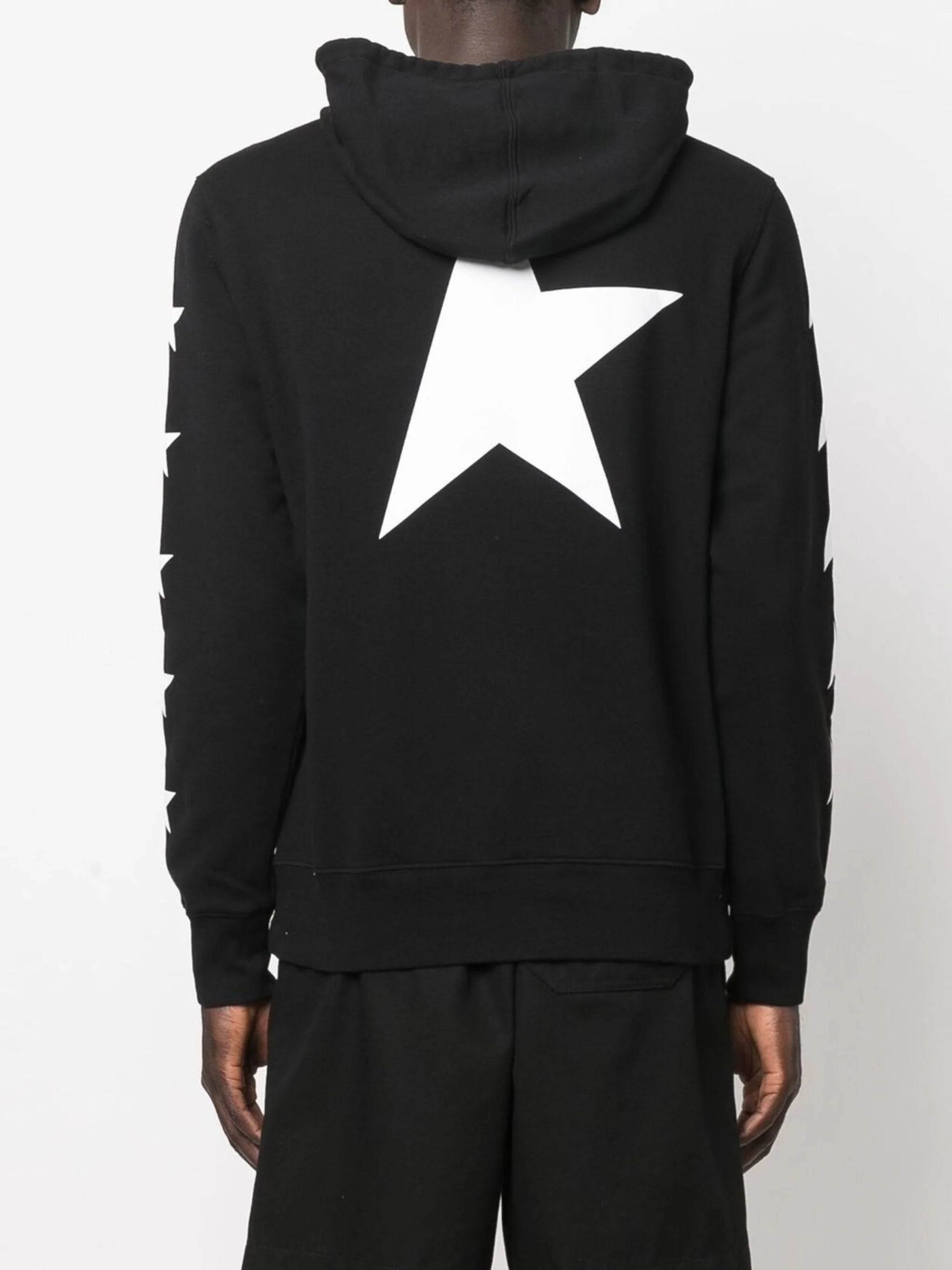 STAR/ M'S REGULAR HOODIE ALIGHIERO/ MULTI STAR BIG BACK/BLACKBOARD