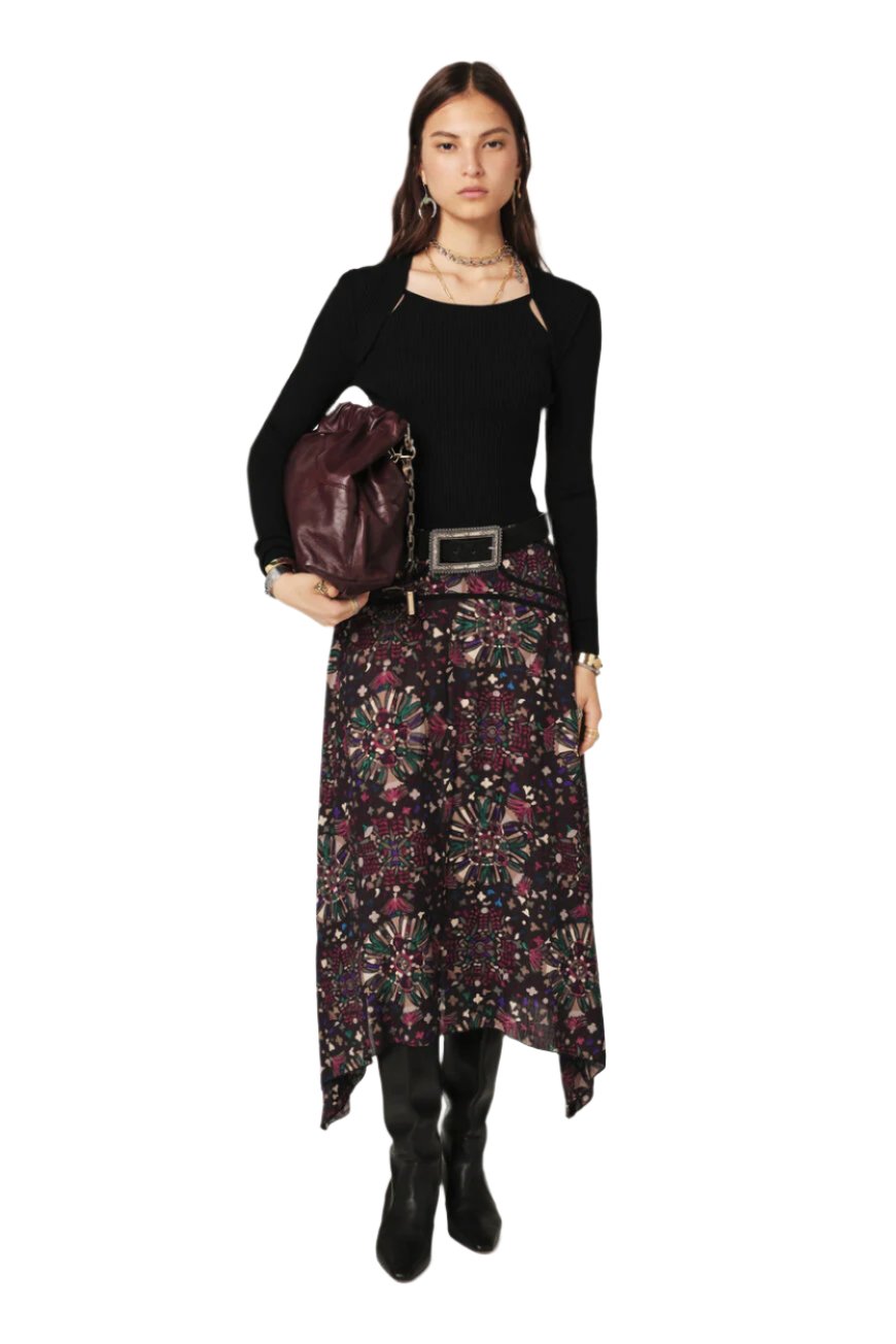 FRIEA asymmetrical midi skirt