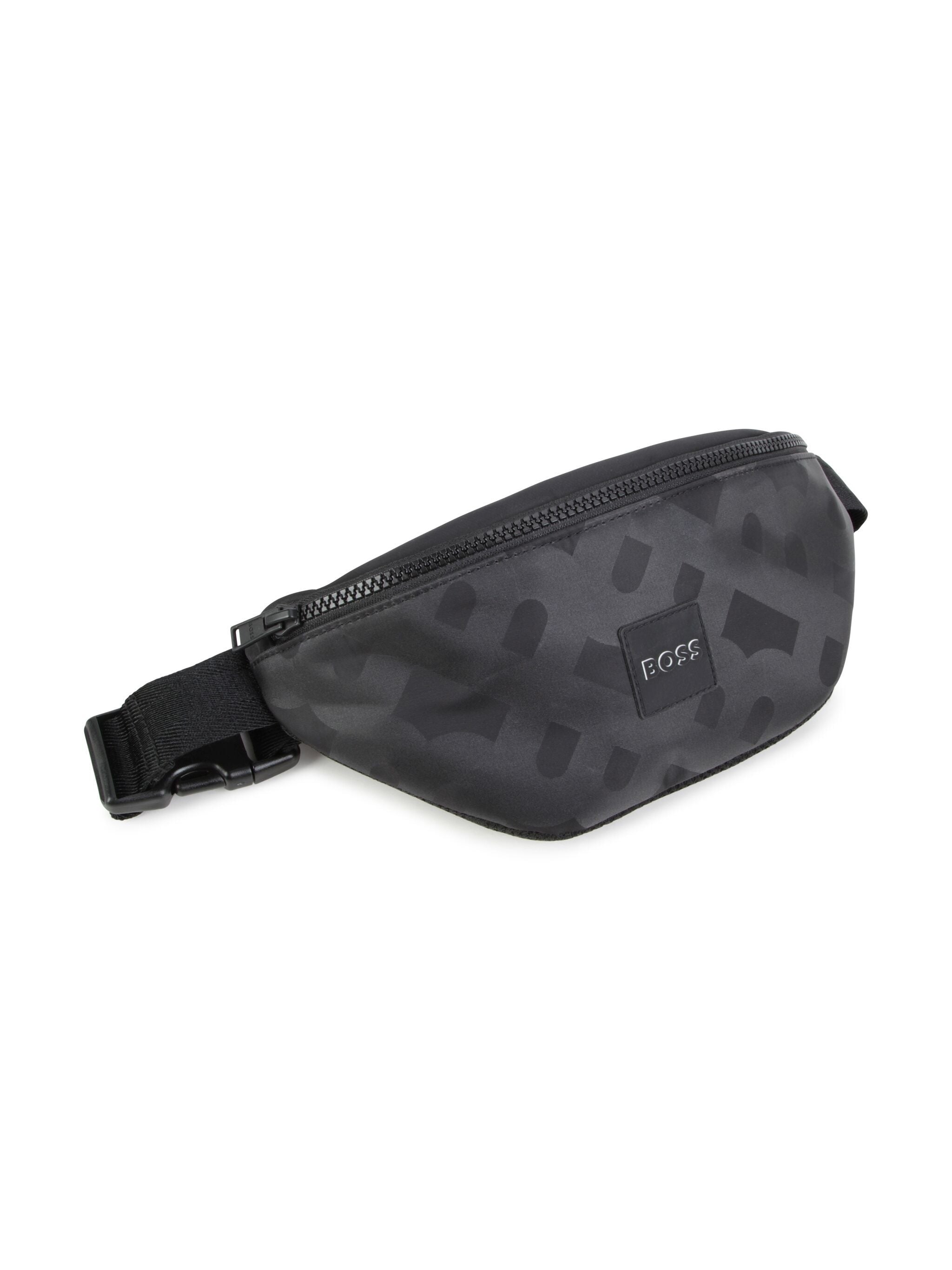 BOSS Kidswear monogram-print belt bag