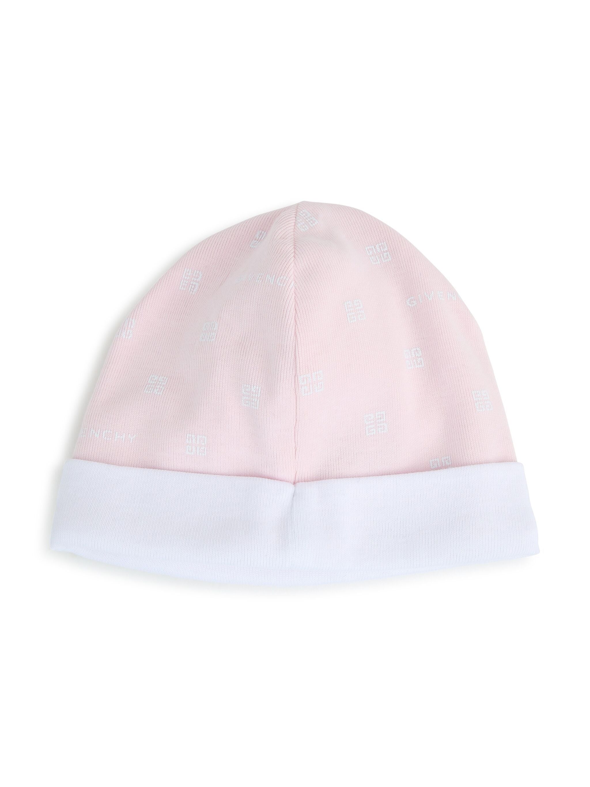 Givenchy Kids 4G-print cotton beanie (set of two)