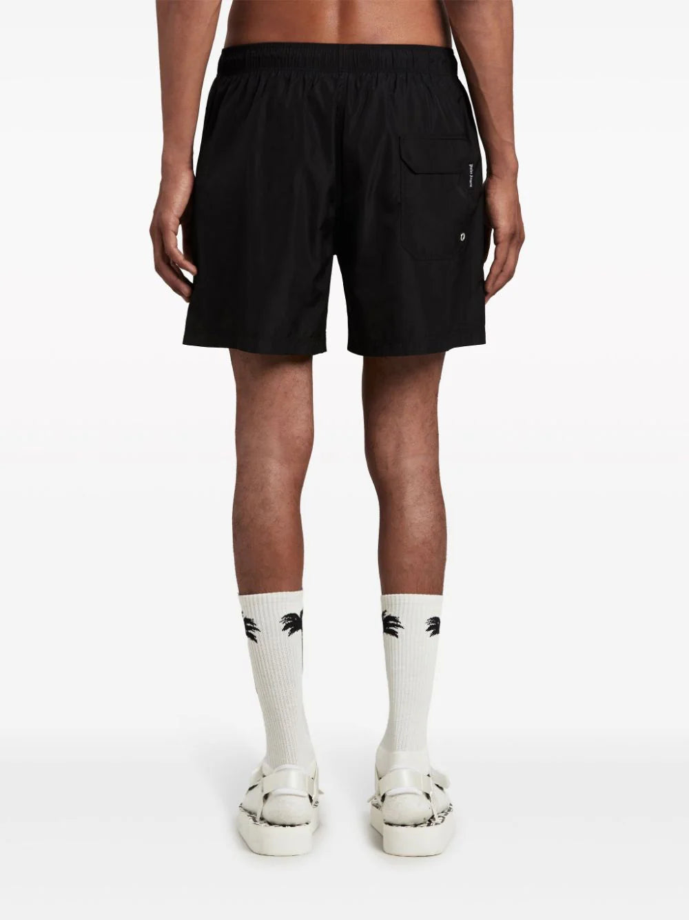 CLASSIC LOGO SWIMSHORT BLACK OFF WHITE