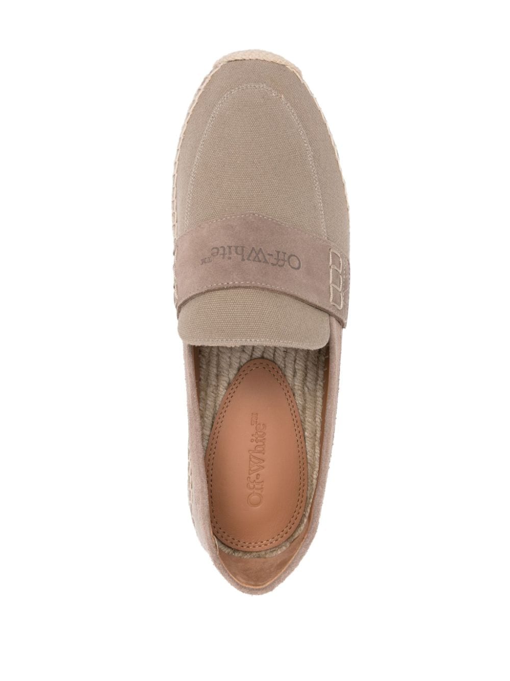 Bidarette logo-debossed espadrilles