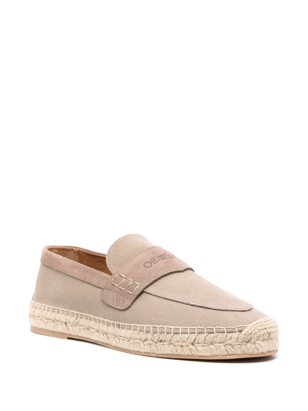 Bidarette logo-debossed espadrilles