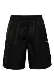 ARR SURFER SWIMSHORTS BLACK WHITE