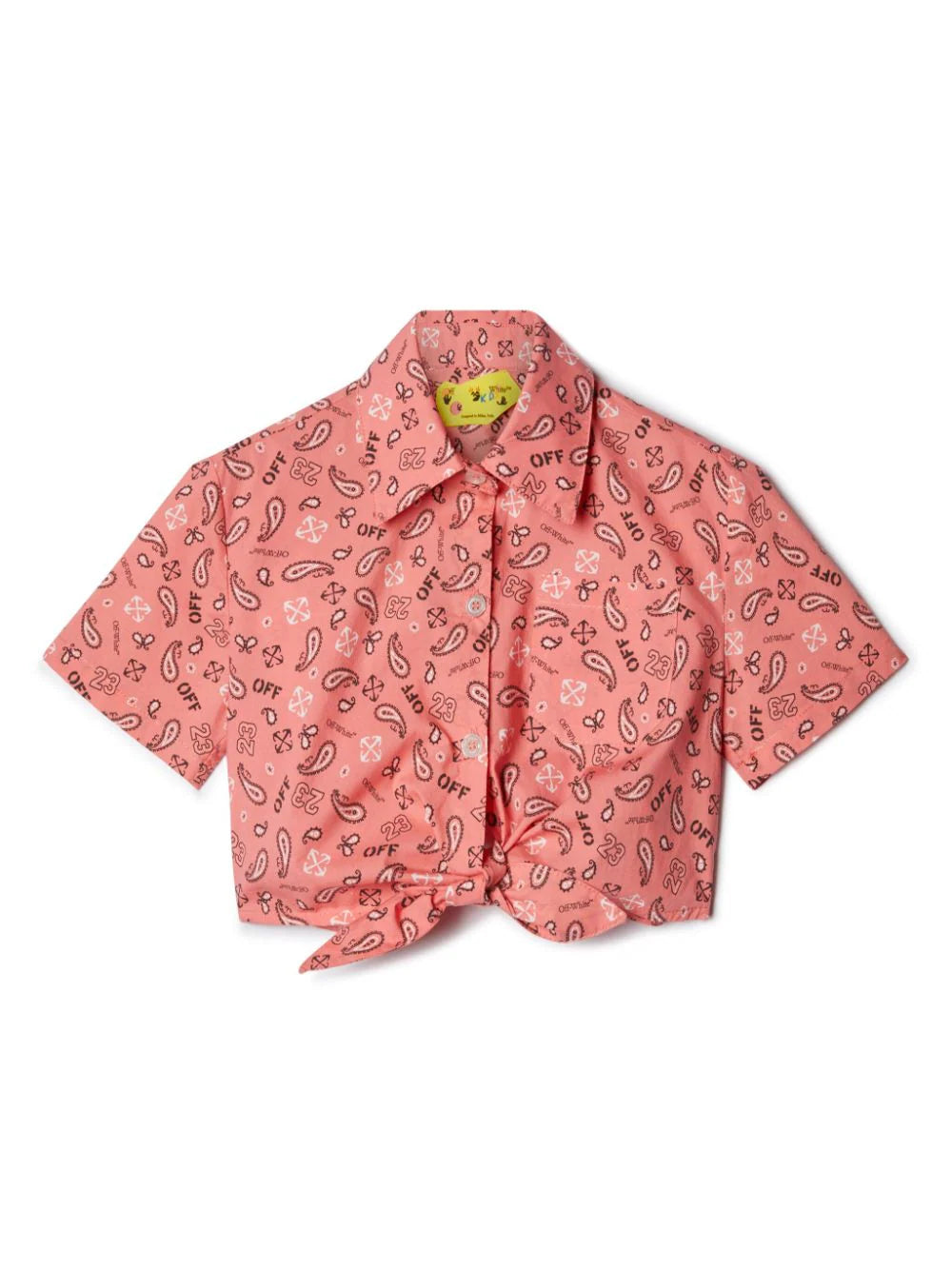 BANDANA BOW SHIRT S/S قميص