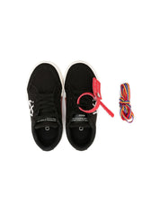 Arrows-embroidered lace-up sneakers