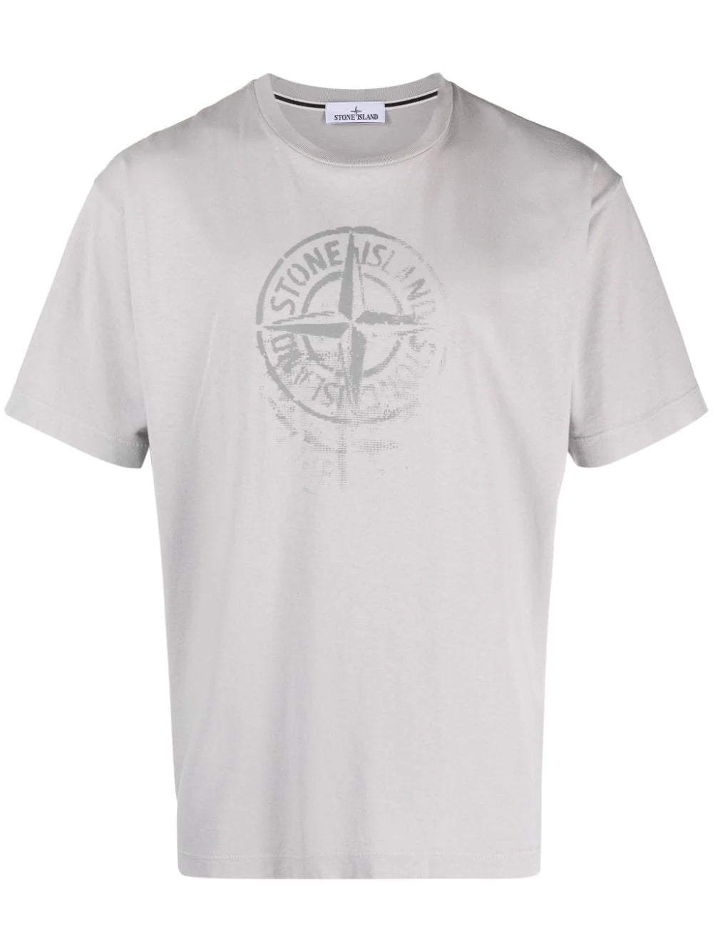 Compass-print cotton T-shirt