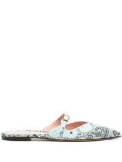 Aura paisley-print mules