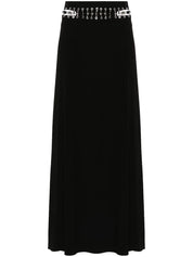 High-waist maxi skirt