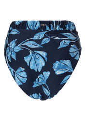 Nightflower floral-print bikini riefs