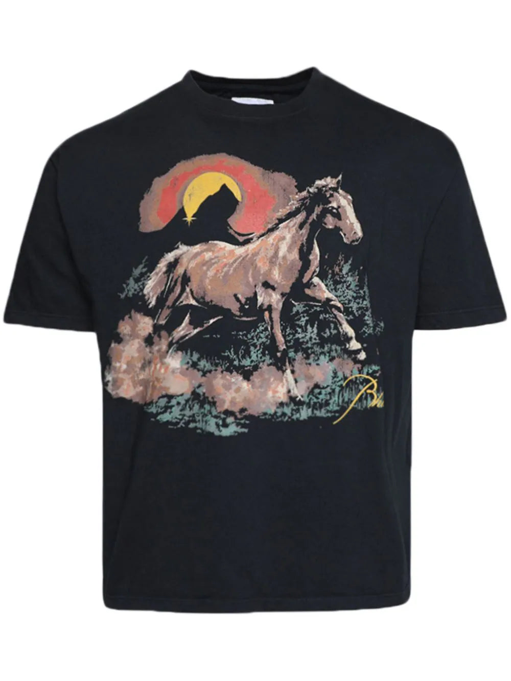 Santos graphic-print cotton T-shirt