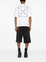 BANDANA ARR SKATE S/S TEE WHITE BLACK