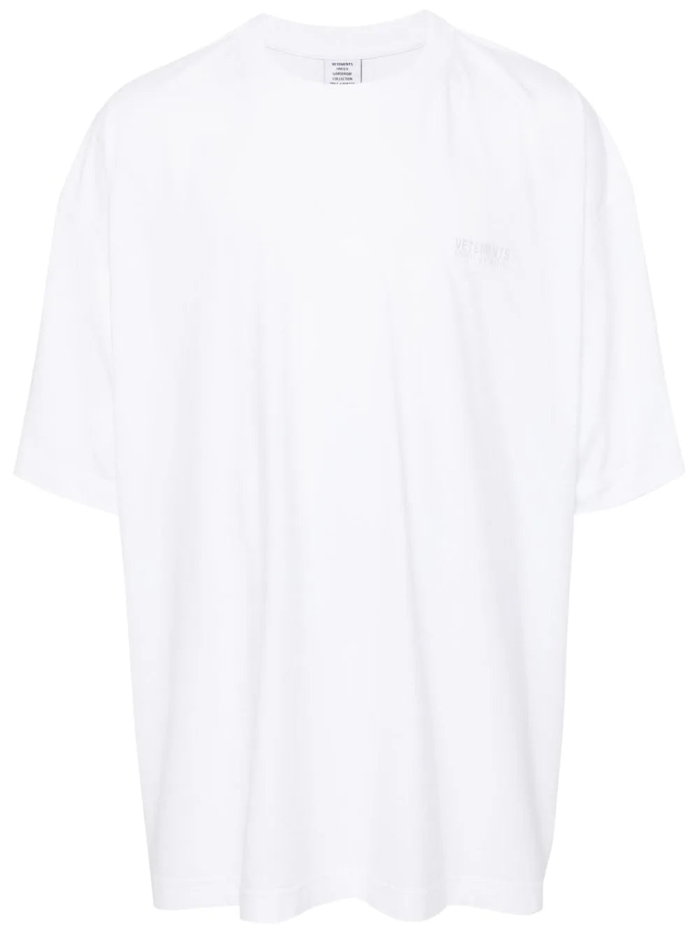 logo-embroidered cotton T-shirt