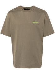 CLASSIC LOGO SLIM TEE  TAUPE LIME