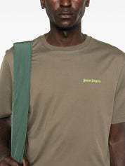 CLASSIC LOGO SLIM TEE  TAUPE LIME