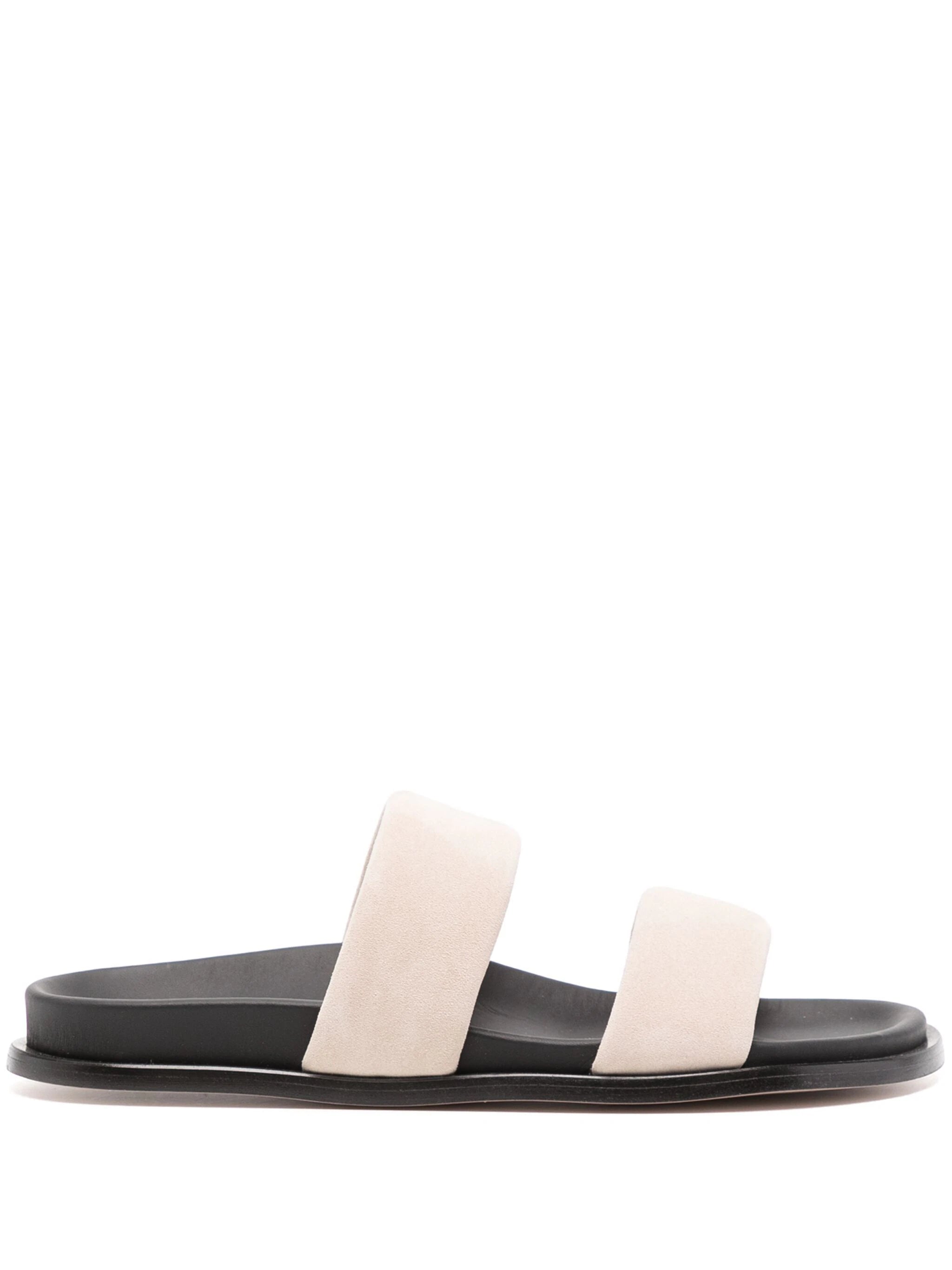 ALOHAS double-strap suede sandals