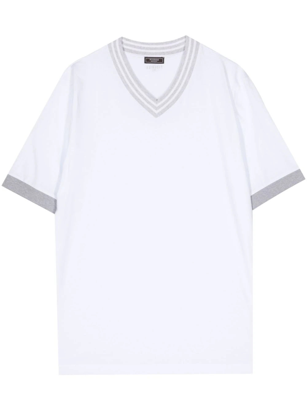 V-neck cotton T-shirt