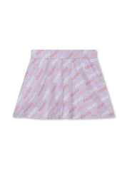 Kenzo Kids all-over logo print mini skirt