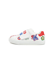 Kenzo Kids logo-embroidered sneakers