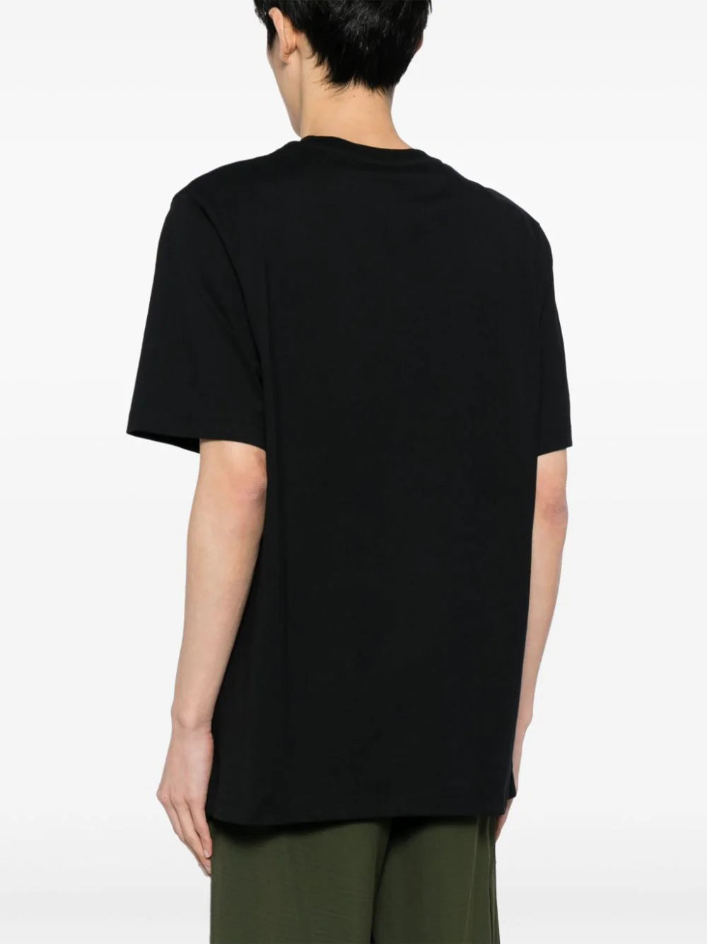 Front pocket cotton T-shirt