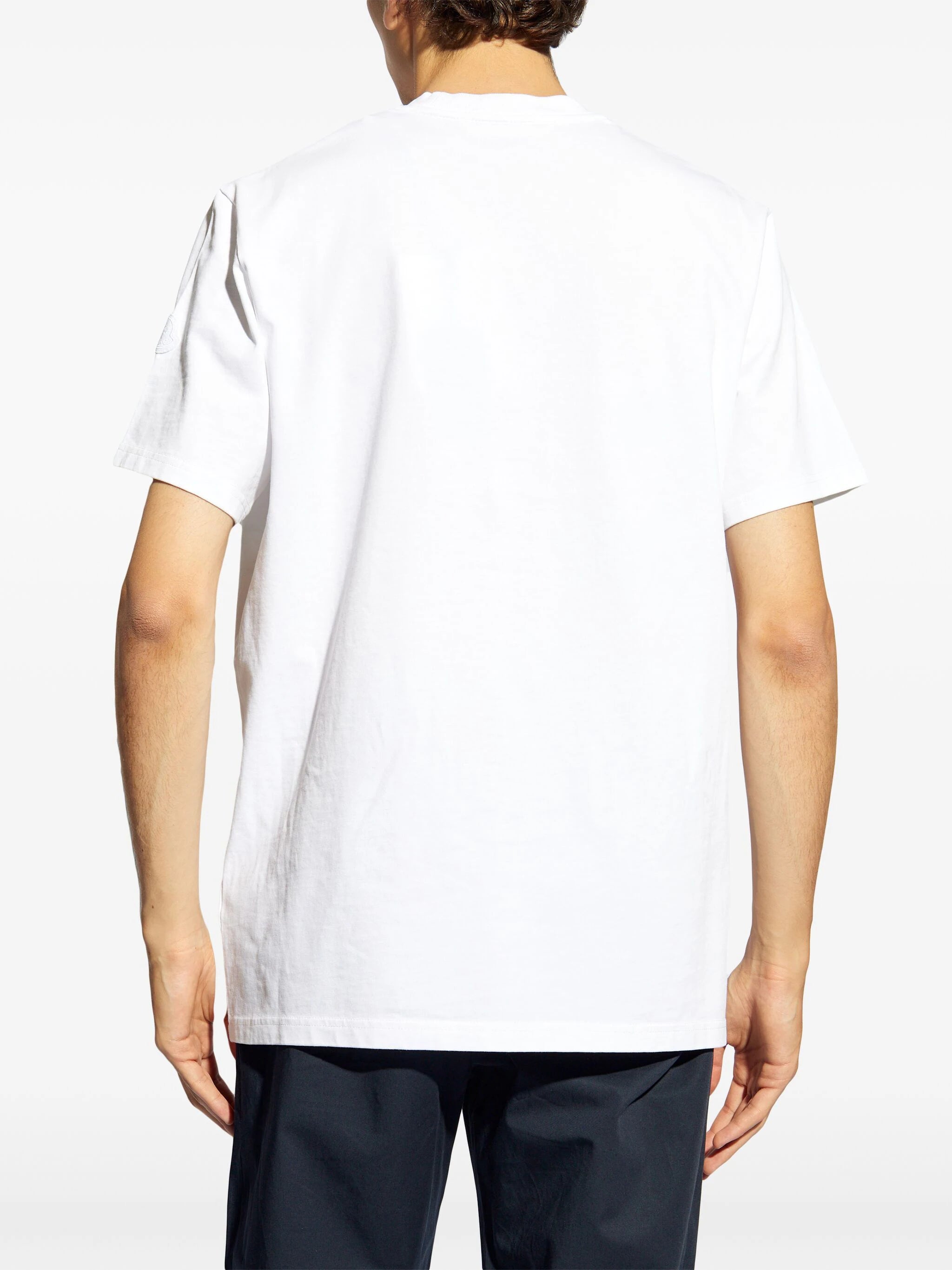 Moncler logo-print cotton T-shirt