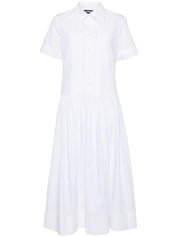 BAY WHITE MIDI DRESS OVERSIZED