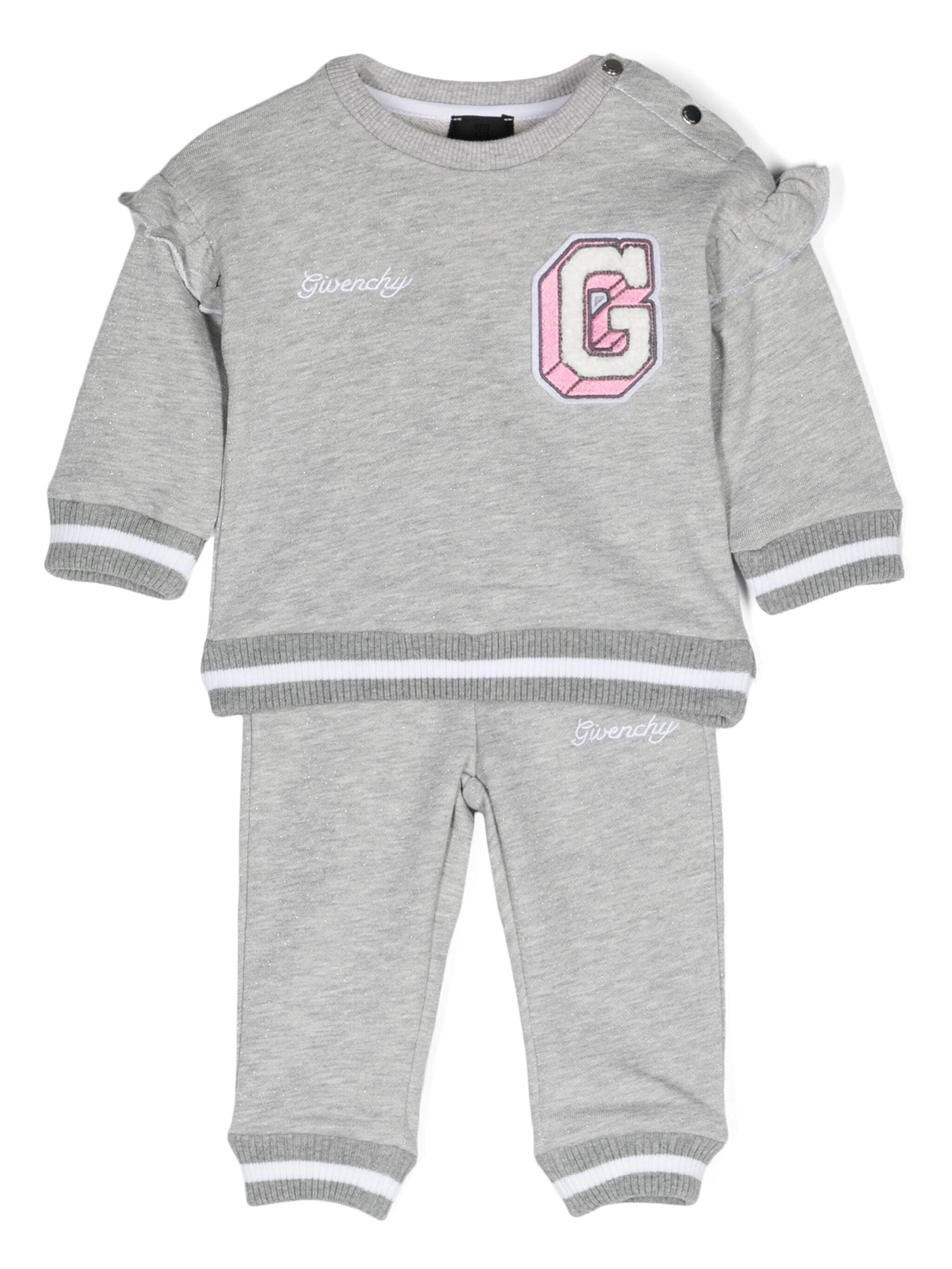 Givenchy Kids logo-patch tracksuit