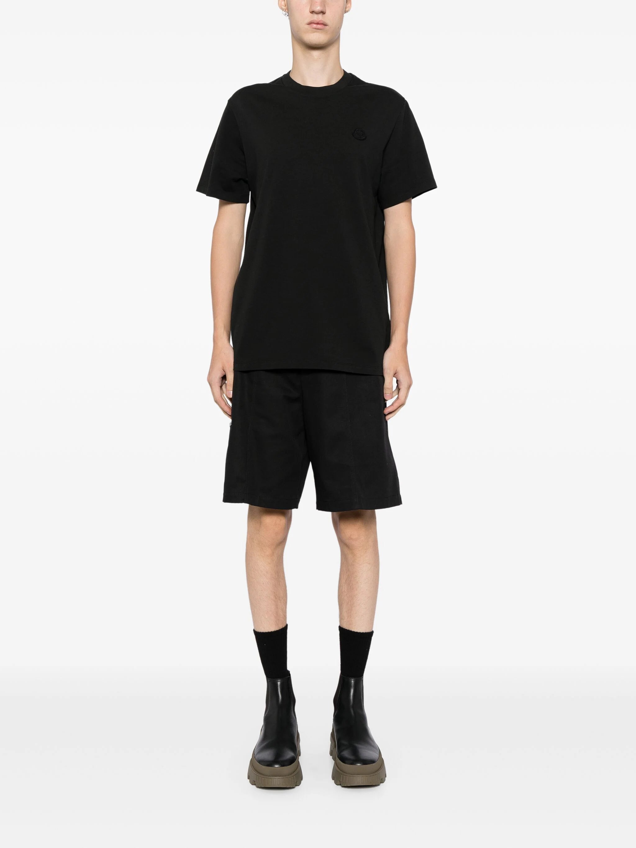 Moncler logo patch T-shirt