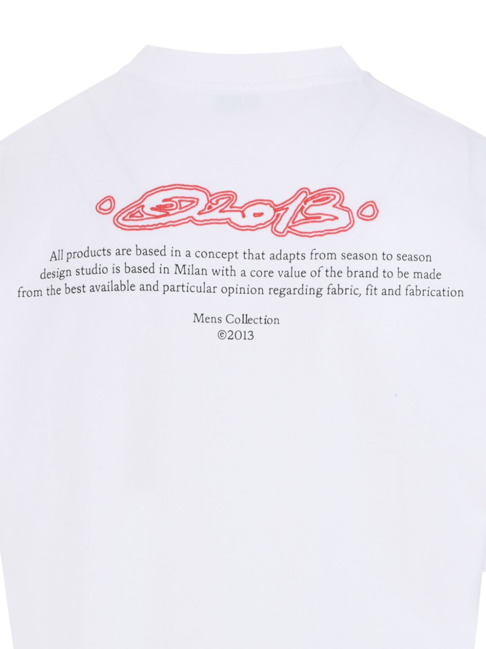 SCRIPT OUTLINE SKATE S/S TEE WHITE - HIG