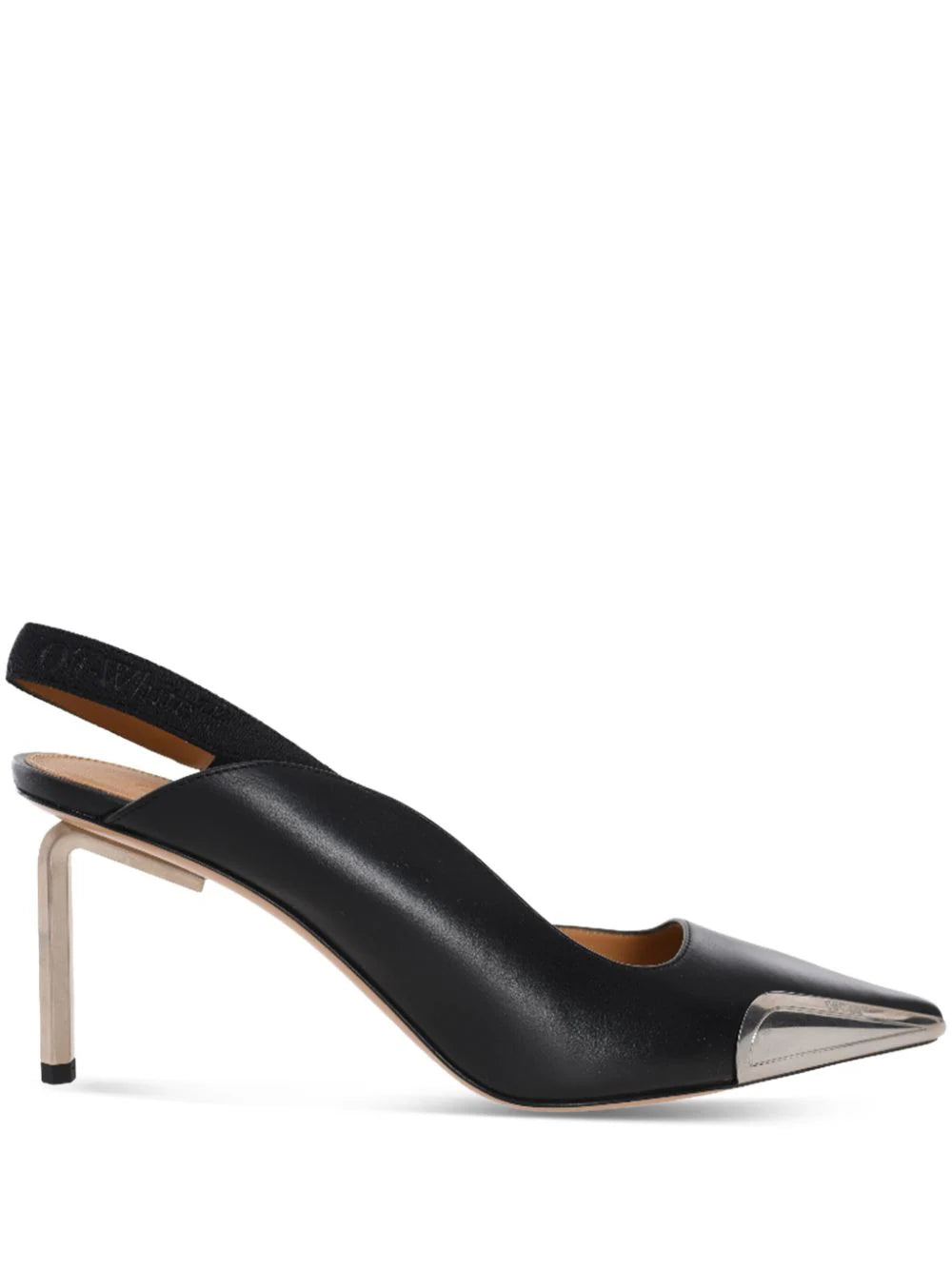 ALLEN FRAME SLINGBACK BLACK - SILVER